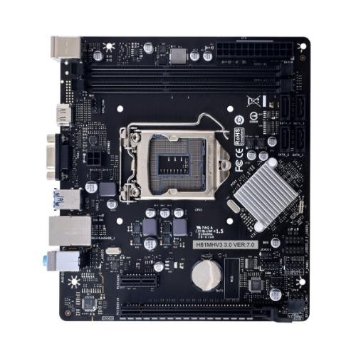 Image of MB BIOSTAR H81MHV3 3.0 LGA1150 H81 2DDR3 VGA+HDMI PCIE, MATX075