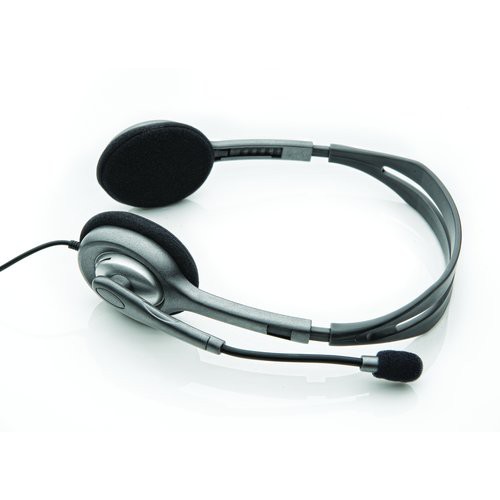 Image of CUFFIA LOGITECH "H110" with Microphone" - 981-000271075