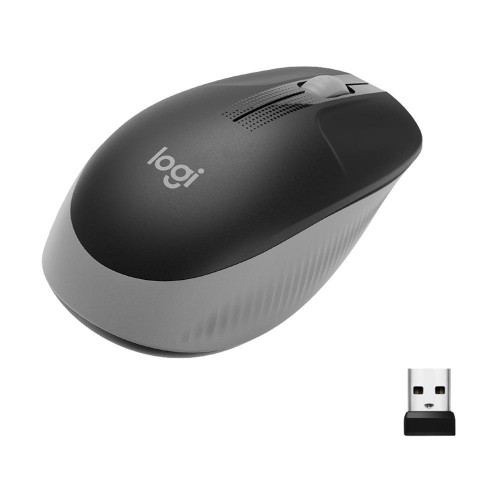 Image of MOUSE LOGITECH "Wireless Mouse M190 " USB 1000 dpi 3 PULSANTI GRIGIO 910-005906