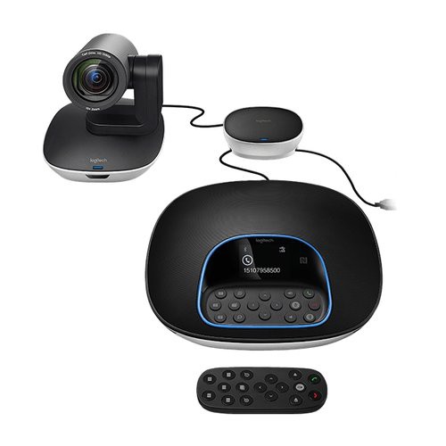 Image of CONFERENCE GROUP LOGITECH HD 1080p x videoconferenze 30fps zoom 10x Campo visivo di 90°vivavoce full-duplex autofocus 960-00105075