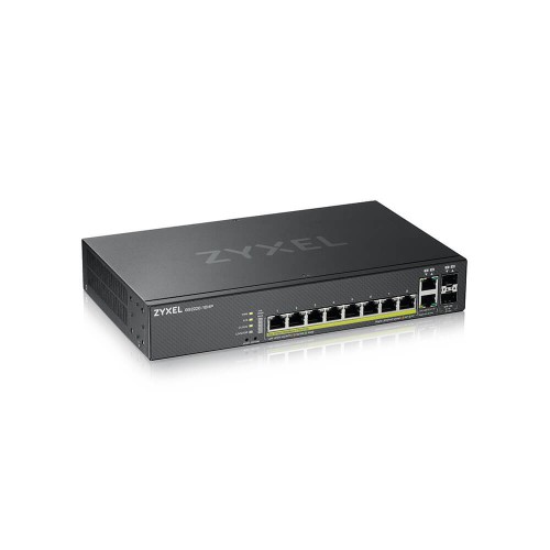 Image of SWITCH ZYXEL GS2220-10HP-EU0101F 8P Gigabit POE (fino a 180W)+2P (RJ-45/SFP) , IPv6, VLAN, Desktop/Rack Managed Layer 3 Lite075