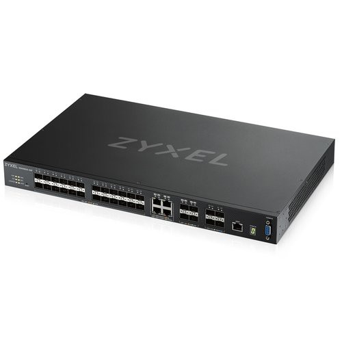 Image of SWITCH ZYXEL XGS4600-32F-ZZ0102F MANAGED L3, 24P Gigabit SFP+4P Gigabit Dual+4P 10G SFP+ Stack Fisico 10GbE, rack075