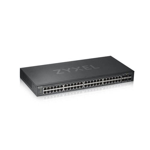 Image of SWITCH ZYXEL GS1920-48V2 44P GIGABIT+4P DUAL GIGABIT+2P SFP GIGABIT, IPv6, RACK,WEB MANAGED FREE Nebula Basic075