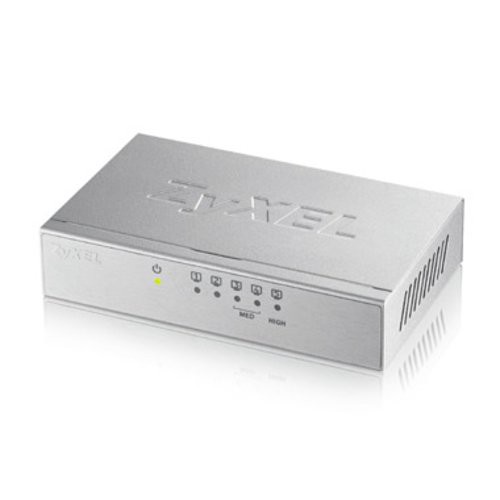 Image of SWITCH ZYXEL GS-105B v3 5P LAN GIGABIT UNMANAGED DESKTOP Case Metallico075