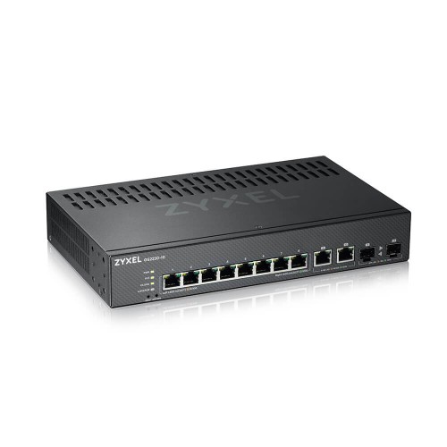 Image of SWITCH ZYXEL GS2220-10-EU0101F 8P Gigabit +2P (RJ-45/SFP) , IPv6, VLAN, Desktop/Rack Managed Layer 3 Lite - Fanless075