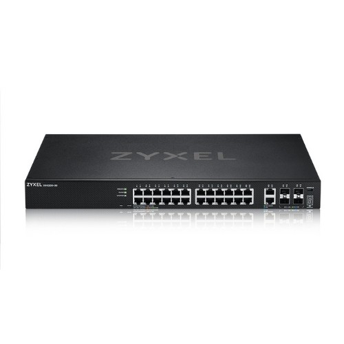 Image of SWITCH ZYXEL XGS2220-30 24P Gigabit +2P 10GB MultiGigabit +4P 10GB SFP+, IPv6, VLAN, Rack Managed Layer 3 Lite Stackable075