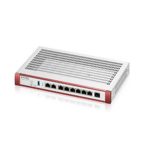 Image of FIREWALL ZXYEL USGFlex Security Gateway 200H VPN:100IPSec/L2TP, 50SSL WAN, 6xLAN + 2x2.5Gbe Fanless +1Y Sec Pack, fino a 50utent075