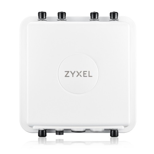 Image of ACCESS POINT WIRELESS ZYXEL Outdoor Wifi6 WAX-655E Dual Radio 4X4 802.11a/b/g/n/ac/ax 5375Mbps, 2 LAN, POE 25W , Ant non incluse075