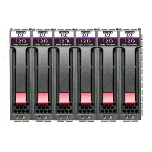 Image of HPE MSA 14.4TB SAS 12G Enterprise 10K SFF (2.5in) M2 3 Year Warranty 6-pack HDD Bundle075