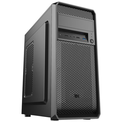 Image of CASE ITEK M.TOWER PRIME DARK 500W - USB3.0 - Fan 2*12 cm RED 2x2.5"- 2x3.5" - ITOCPR10D Nero075