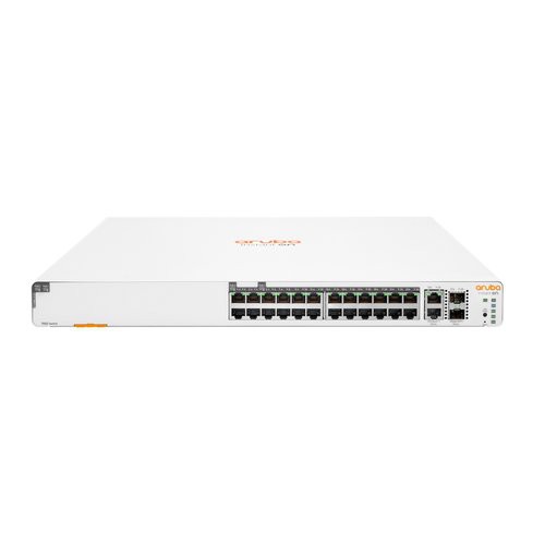 Image of SWITCH JL807A ARUBA INSTANT ON 1960 24 X 10/100/1000 (POE 370W) + 2 X 10GB BASET + 2 X 10GB SFP+ GARANZIA A VITA LIMITATA075