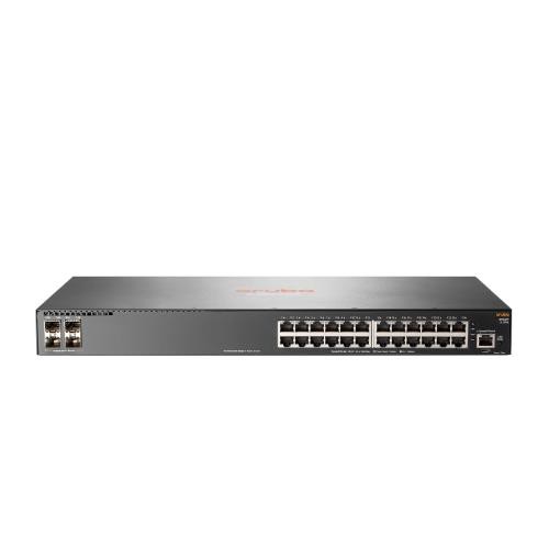 Image of SWITCH ARUBA 2930F 24P MANAGED 24XRJ45 10/100/1000 + 4P SFP 100/1000 Limited Lifetime Warranty JL259A075