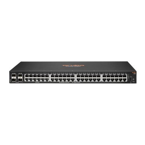 Image of SWITCH HPE JL676A ARUBA 6100 48 PORTE 10/100/1000 + 4X 1GB/10GB SFP+ GAR A VITA075