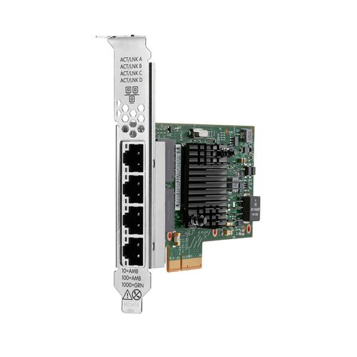 Image of HPE Ethernet 1Gb 4-port BASE-T I350-T4 Adapter - P21106-B21075