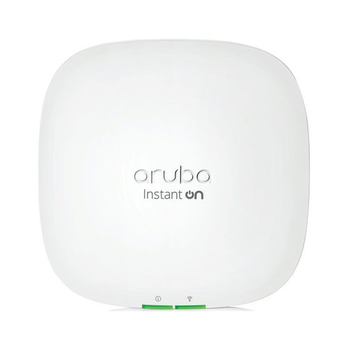 Image of ACCESS POINT ARUBA HPE INDOOR Instant On AP22 (RW) 802.11ax - 1,66 Gbit/s - 2,40 GHz, 5 GHz - PoE with 12V PSU EU Bundle R6M50A075