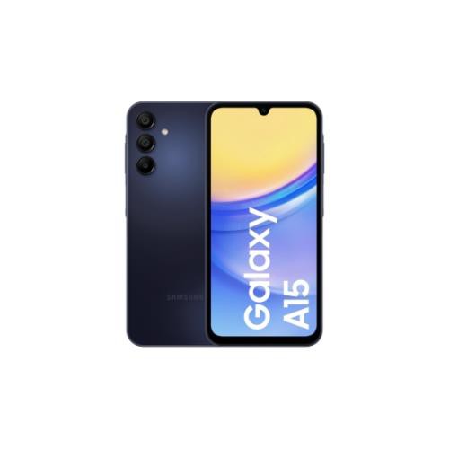 Image of SMARTPHONE SAMSUNG A15 (4/128GB) SM-A155FZKDEUE nero 6,5" DualSim OC 2.2+2.0GHz 4GB 128GB 50+5+2+13Mpx Android 14075