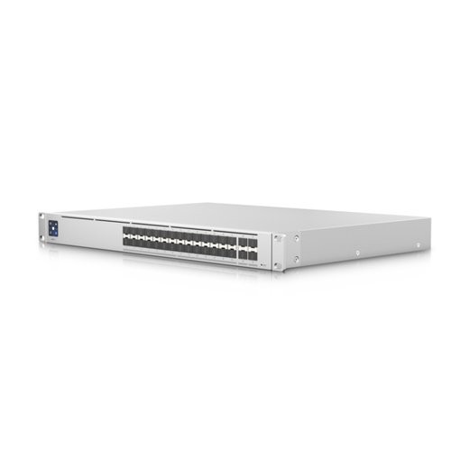 Image of Ubiquiti fully managed, Layer 3 switch with (4) 25G SFP28 ports and (28) 10G SFP+ ports USW-Pro-Aggregation075