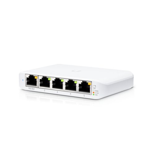 Image of Ubiquiti USW-Flex-Mini-EU UniFi Compact 5Port Gigabit Desktop Switch075