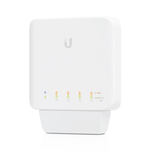 Image of UBIQUITI SWITCH 5P LAN GIGABIT DI CUI 1P POE (FINO A 15W X PORTA) - USW-FLEX075