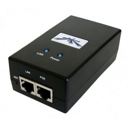 Image of ADATTATORE POE INJECTOR UBIQUITI POE-24-12W 24V/0,5A (12W)075