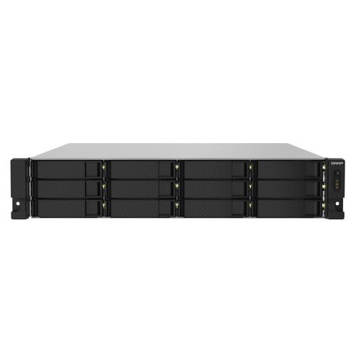 Image of NAS RACK 2U QNAP TS-1232PXU-RP-4G 12HD 3,5"/2,5"SATA6 6GB/S NOHD 2P 10GBE SFP+ 2P 2.5GBE 4GB RAM DDR4 AL324 4CORE 2X250W075