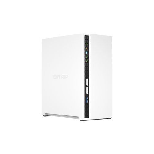 Image of NAS TOWER QNAP TS-233 2xHDD, NOHDD 3.5"/2.5" SATA ARM 2.0GHz QuadCore RAM 2GB 1P GIGA 1P USB 3.2 1P USB 2.0075