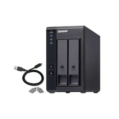 Image of Expansion unit for NAS TOWER QNAP TR-002 x2HDD - USB 3.1 type-C hardware RAID external enclosure075