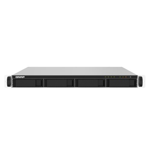 Image of NAS RACK 1U QNAP TS-432PXU-RP-2G 4HD 3,5"/2,5" NOHD 2P 10GBE SFP+ 2P 2.5 GBE USB3.0 2GB DDR4 QUADCORE AL-324 1.7GHZ 2x250w