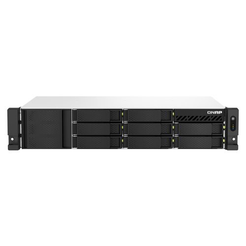 Image of NAS RACK 2U QNAP TS-873AeU-RP-4G 8HD 3,5"/2,5" NOHDD 2P 2.5 GBE 2USB-C 2USB-A 4GB DDR4 4C AMD Ryzen V1000 V1500B 2x300w075