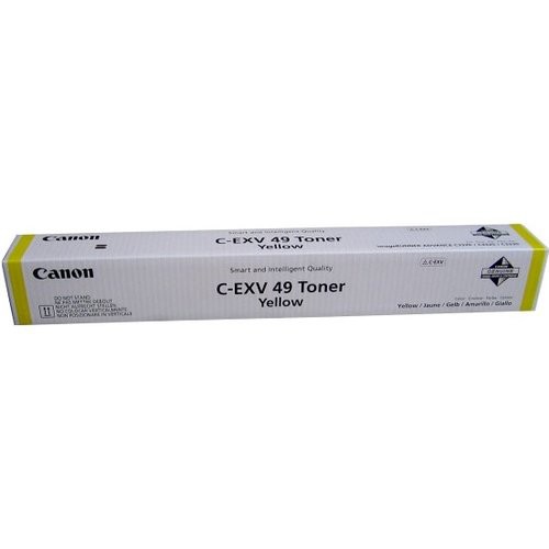 Image of TONER CANON C-EXV49 Giallo x IR C3320i C3520i C3525i C3530i C3720i C3725i C3730i C3822i C3835i C38xxi 8527B002075