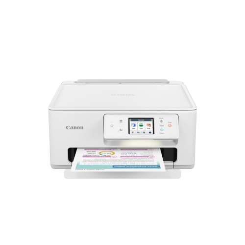 Image of MULTIFUNZIONE CANON INK PIXMA TS7650i WHITE A4 15/10IPM DUPLEX USB WiFi LCD 27."075