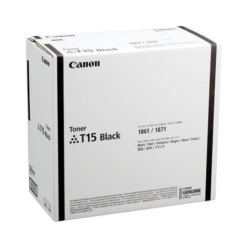 Image of TONER CANON T15 Nero 42.000PP x IR i-Sensys X 1871P 1861P 5818C001075