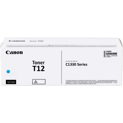 Image of TONER CANON T12C Ciano 5.300PP x i-SENSYS X C1333P C1333i C1333iF075