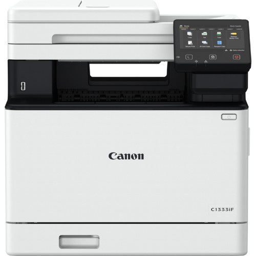 Image of MULTIFUNZIONE CANON LASER COLORI i-Sensys X C1333iF A4 27PPM 250F FAX DADF Single Pass Duplex LAN USB WiFi Dis Touch 5" No Toner075