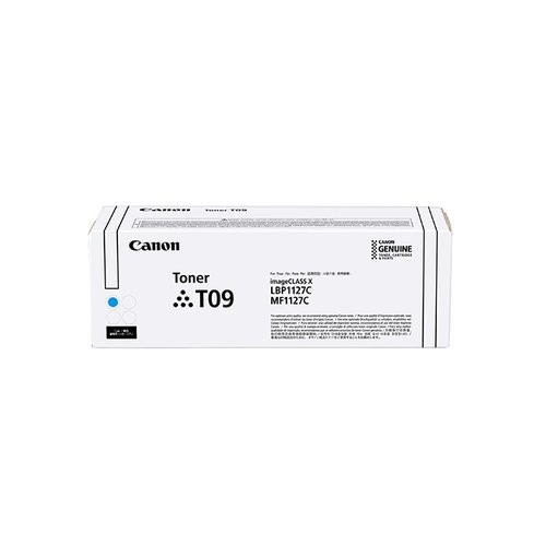 Image of TONER CANON T09C Ciano 5.900PP x i-SENSYS X C1127P C1127i C1127if