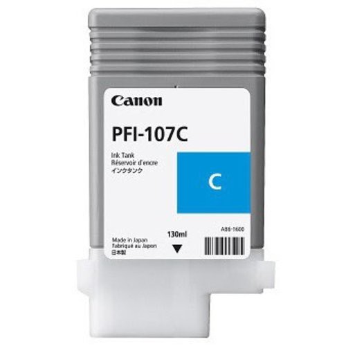 Image of CANON SERBATOIO INCH. CYAN PFI-107 C SINGOLO (130ml) x IPF 670 680 685 770 780 785075