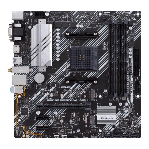 Image of MB ASUS AMD PRIME B550M-A WIFI II B550 AM4 4DDR4 VGA+DVI+HDMI 2*PCIE, 4*SATA,M.2 mATX075