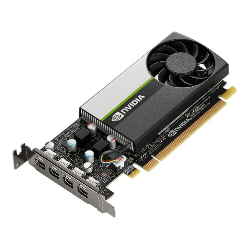 Image of SVGA PNY NVIDIA QUADRO T1000 LowProfile 8GB GDDR6 128bit 4*mDP PCIE 3.0 LP BRK INC. - VCNT1000-8GB-SB OEM075