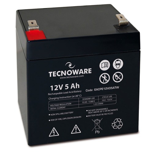 Image of BATTERIA TECNOWARE 12V 5.0Ah EACPE12V05ATWB075