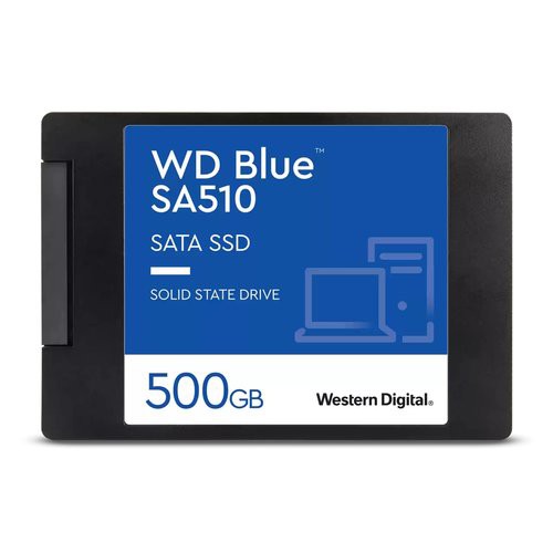 Image of SSD WD 500GB blu 2.5" SATA3 Read:560MB/S-Write:510MB/S WDS500G3B0A075