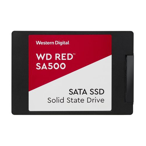 Image of SSD WD 500GB RED 2.5" - NAS SATA SSD - Read:560MB/S-Write:530MB/S WDS500G1R0A075