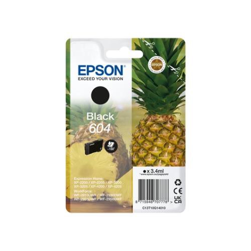 Image of INK EPSON 604 C13T10G14010 Nero Ananas x XP-2200 XP-3200 XP-4200 WF-2910DWF WF-2930DWF WF-2950DWF075