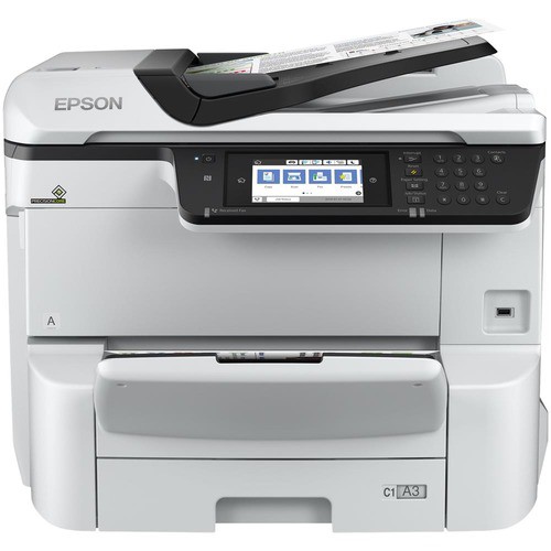 Image of MULTIFUNZIONE EPSON WorkForce Pro WF-C8610DWF A3 35/35PPM 250FF FAX DUPLEX ADF LAN WiFi USB2.0 WiFi Direct Epson Connect075