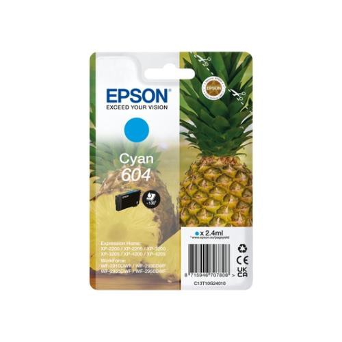 Image of INK EPSON 604 C13T10G24010 Ciano Ananas x XP-2200 XP-3200 XP-4200 WF-2910DWF WF-2930DWF WF-2950DWF075