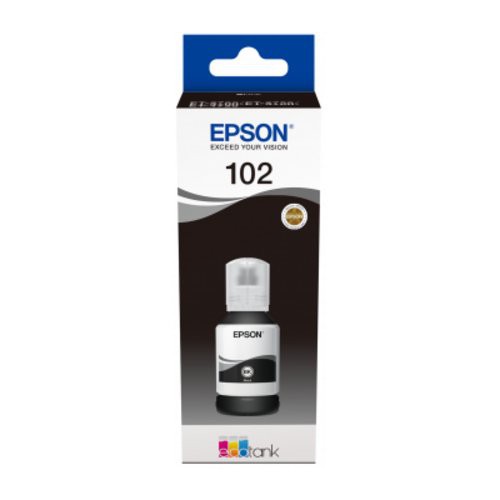 Image of INK EPSON C13T03R140 NERO Flacone da 127ml x EcoTank ET-2700 ET-2750 ET-3750 ET-4750 ET-2850 ET-3850 ET-4850 ET-15000075