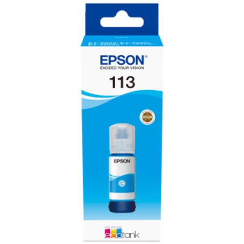 Image of INK EPSON C13T06B240 CIANO Flacone da 70ml x EcoTank ET-M16600 ET-5850 ET-5800 ET-16650 ET-16150 ET-5880075