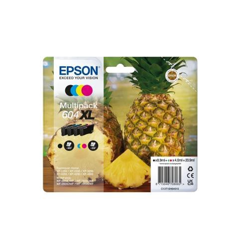 Image of MULTIPACK EPSON 604XL C13T10H64010 Ananas x XP-2200 XP-3200 XP-4200 WF-2910DWF WF-2930DWF WF-2950DWF075