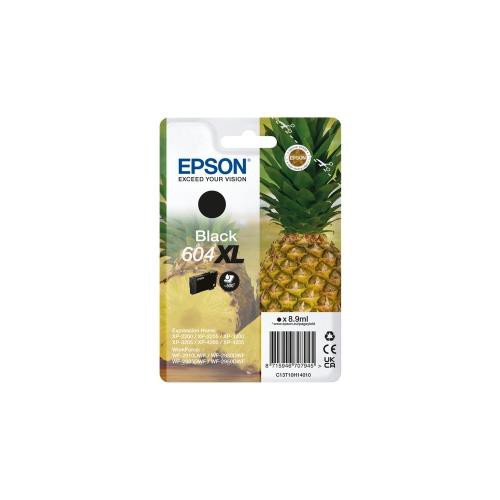 Image of INK EPSON 604XL C13T10H14010 Nero Ananas x XP-2200 XP-3200 XP-4200 WF-2910DWF WF-2930DWF WF-2950DWF075