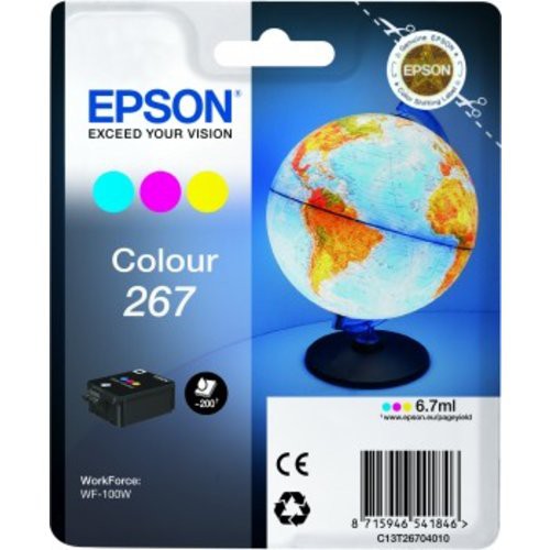 Image of INK EPSON C13T26704010 Globo 3C x WF-100W WF-110W075