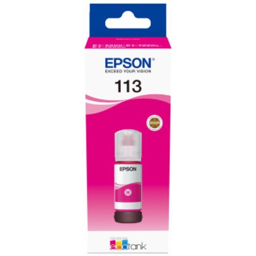 Image of INK EPSON C13T06B340 MAGENTA Flacone da 70ml x EcoTank ET-M16600 ET-5850 ET-5800 ET-16650 ET-16150 ET-5880075